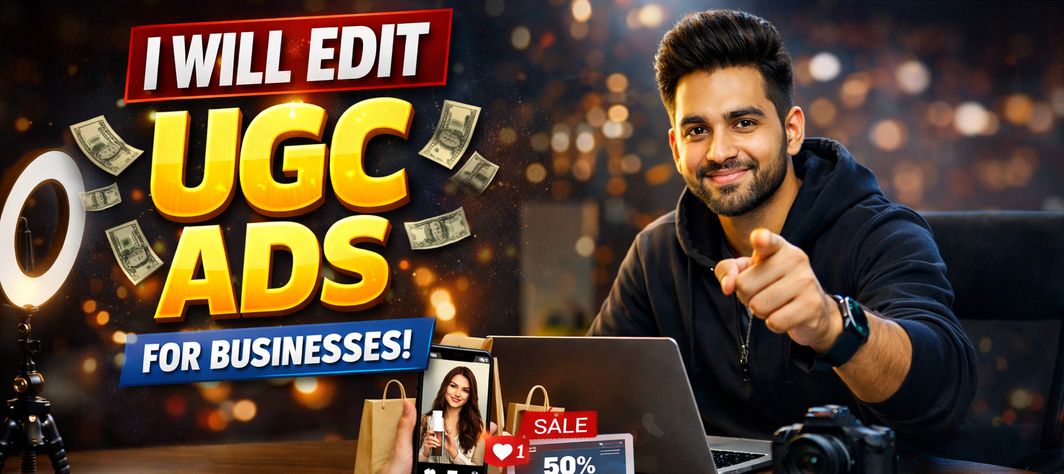 I will edit high converting UGC ads for Meta Ads