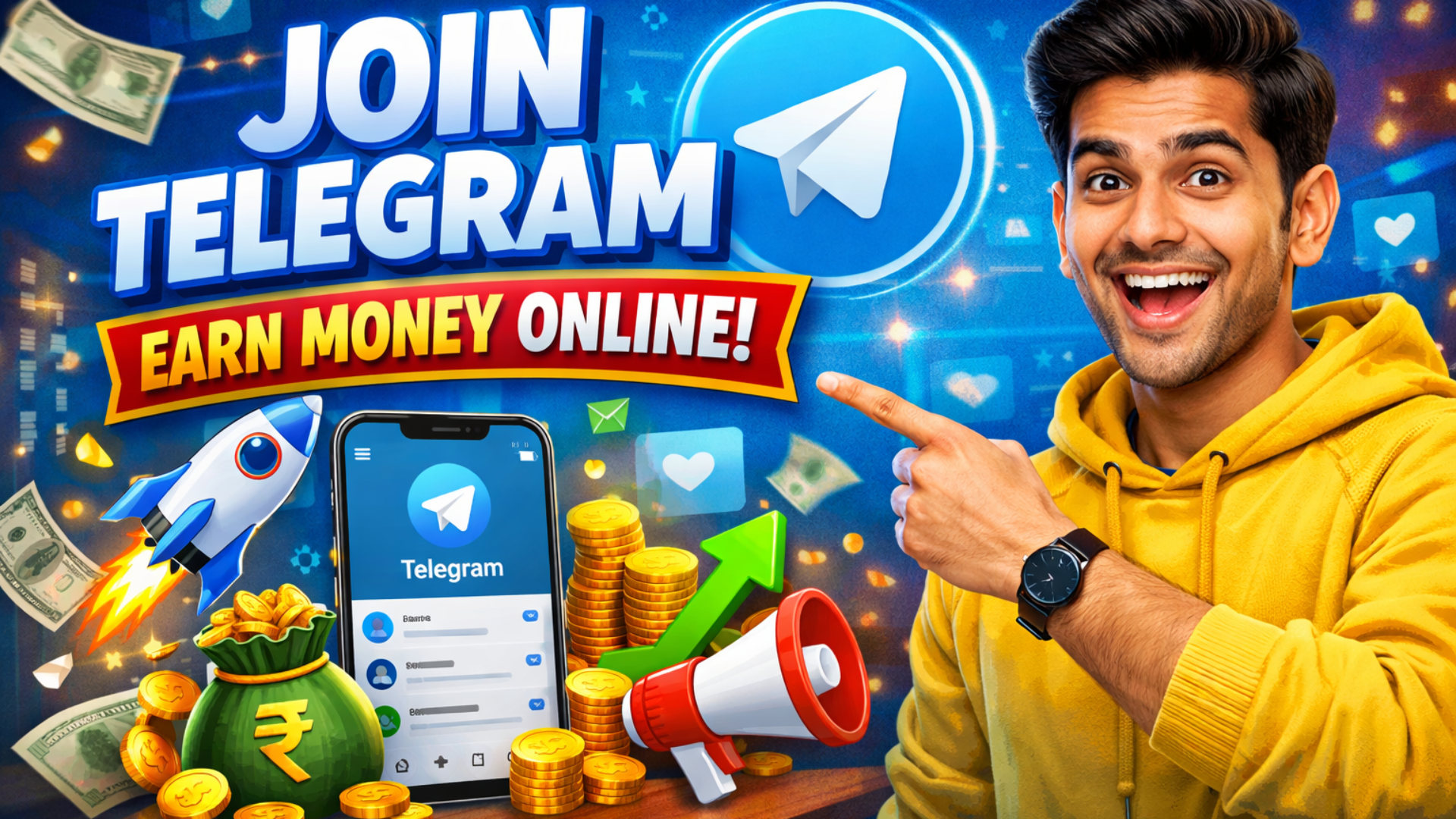 I will make ad video for telegram channel promotion
