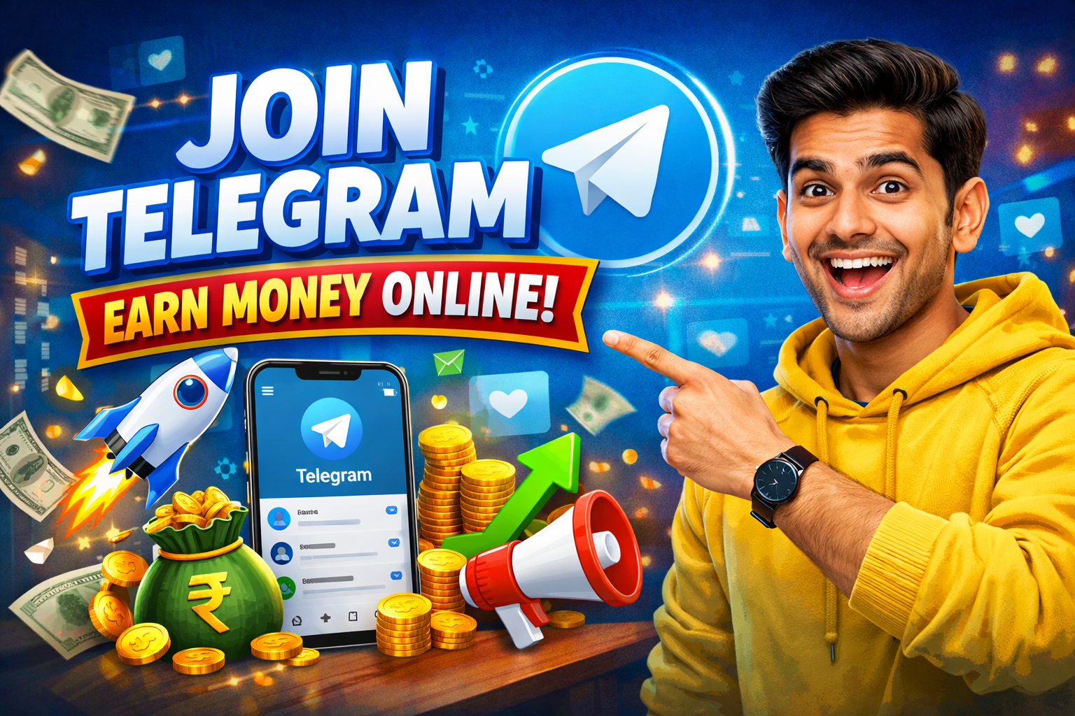 I will make ad video for telegram channel promotion